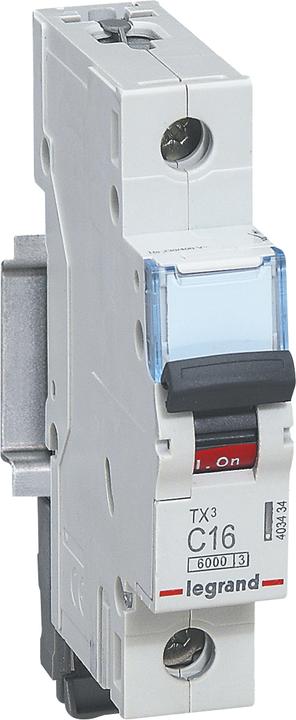 Actual product image Legrand Circuit breaker Tx3 403436 Ls C25A 1P 6Ka 1M 403436