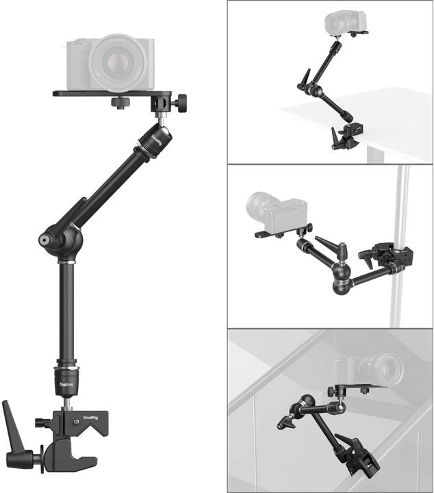 Immagine prodotto SmallRig Super Clamp Magic Arm Kit (Accessori video vari)