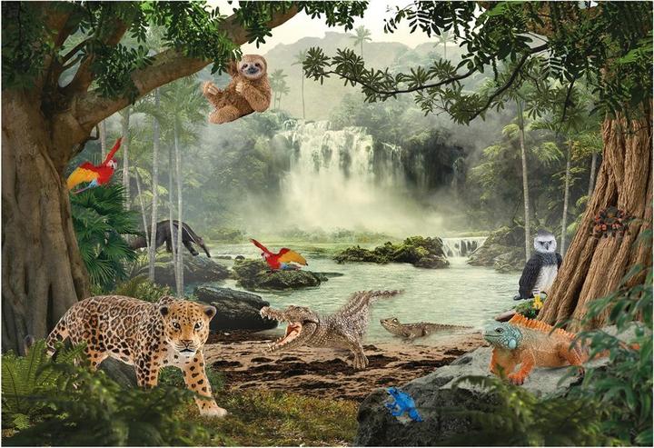 Actual product image Schmidt Spiele Wild Life in the Rainforest 100 pieces (incl. figure) (100 pieces)