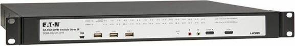 Image du produit Eaton 32-Port KVM over IP Switch - Virtual Media 1 Remote1 Local User HDMI Output 1U Rack-Moun