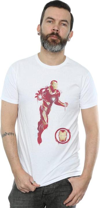 Immagine prodotto Avengers Endgame Painted Iron Man Maglietta Uomo (M)