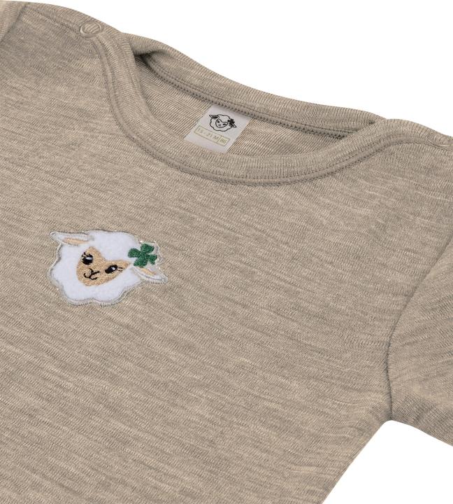 Actual product image Normani 2-pack MERINO baby merino romper "Levin" - 9413 (74)