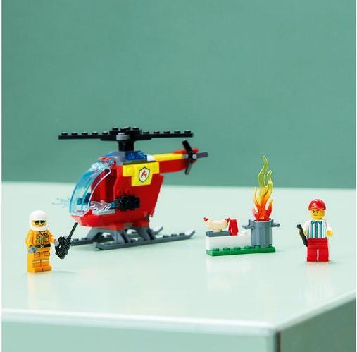 Image du produit LEGO Hélicoptère des pompiers (60318, LEGO City)