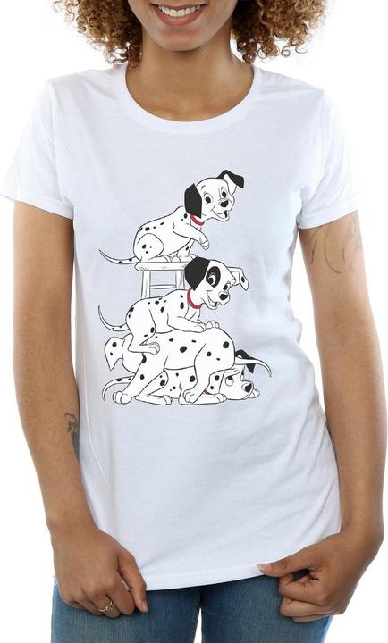Actual product image Disney Womens/Ladies 101 Dalmatians Chair Cotton T-Shirt (XL)