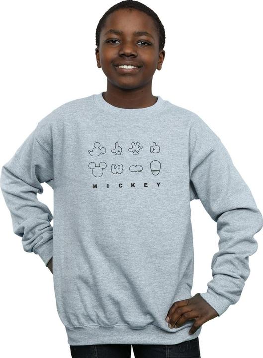 Immagine prodotto Disney Mickey Mouse Deconstructed Felpa Ragazzi (140, 146)