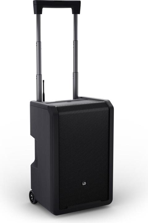 Produktbild LD Systems ANNY® 10 BPH B8 - 10" Mobiler Bluetooth® PA-Lautsprecher mit Akku, Mixer und 1x Headset-Mikrofon (in (1x 80 W)