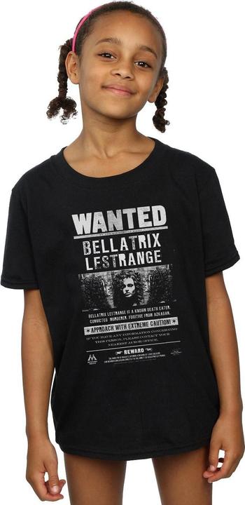 Immagine prodotto Ragazze Bellatrix Lestrange Wanted Poster - Maglietta in cotone (152, 158)
