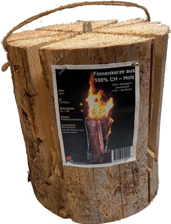 Actual product image Fin candle 25 cm