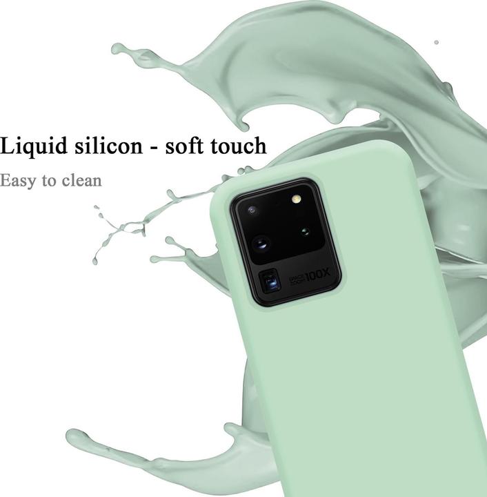 Image du produit Cadorabo TPU Liquid Silicone Case Cover (Samsung Galaxy S20 Ultra)