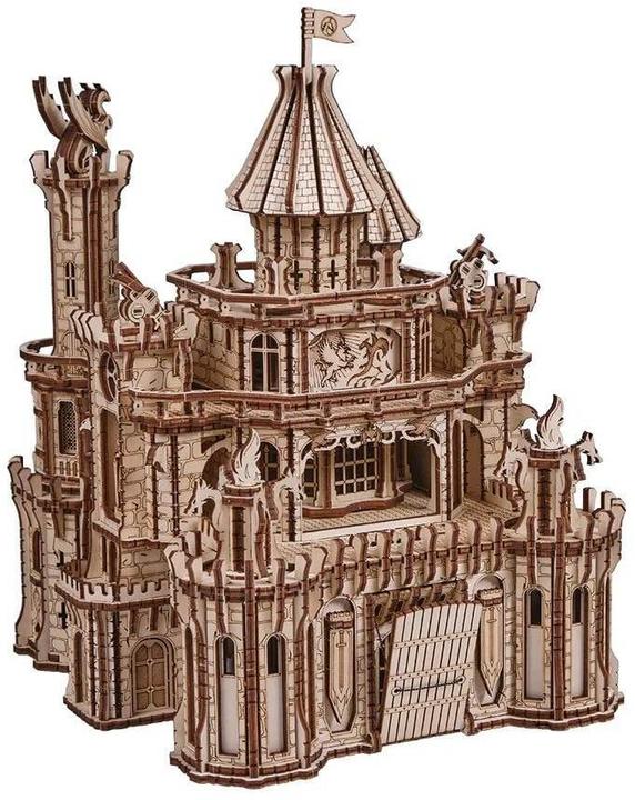 Actual product image Wood Trick Dragon castle