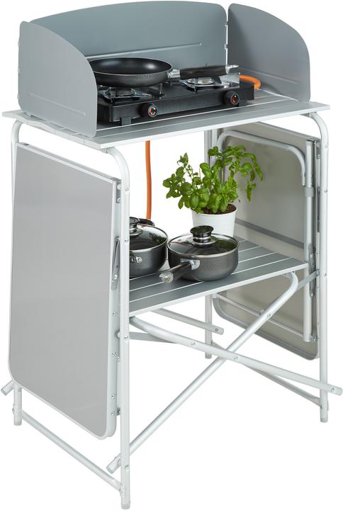 Image du produit tectake Cuisine de camping 172x52x104cm
