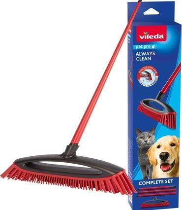 Produktbild Vileda Pet Pro Always Clean brush for sweeping fur and hair (Hund, Katze, 1000 ml)