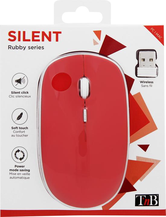 Immagine prodotto T'nB TNB RUBBY Mouse senza fili da 1600 Dpi (Senza fili)