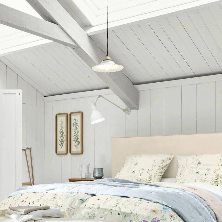 Actual product image Loberon Hanging lamp Breliva white (E27)