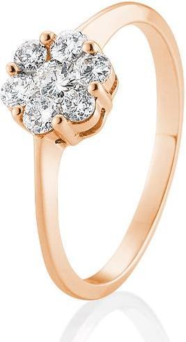 Immagine prodotto Breuning Anello di fidanzamento con fiore (49, 585/14 K Oro)
