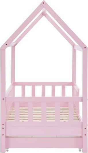 Immagine prodotto Juskys Lettino Marli con rete e rete a doghe (80 x 160 cm)