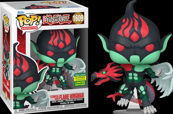 Produktbild Funko POP! Yu-Gi-Oh! Elemental Hero Flame Wingman Exclusive 2024