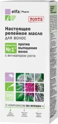 Actual product image Elfa Hair Oil against Hair Loss Burdock Root Oil (100 ml)