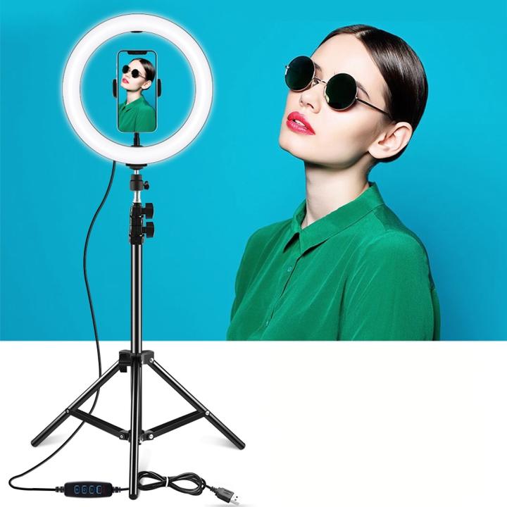 Produktbild Puluz PKT3035 Selfie Videoleuchte 26cm (Ringleuchte)