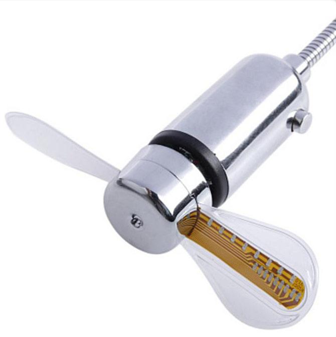 Image du produit PhoneLook Ventilateur flexible avec connexion USB-A Ventilateur de refroidissement avec jeu de lumières LED in