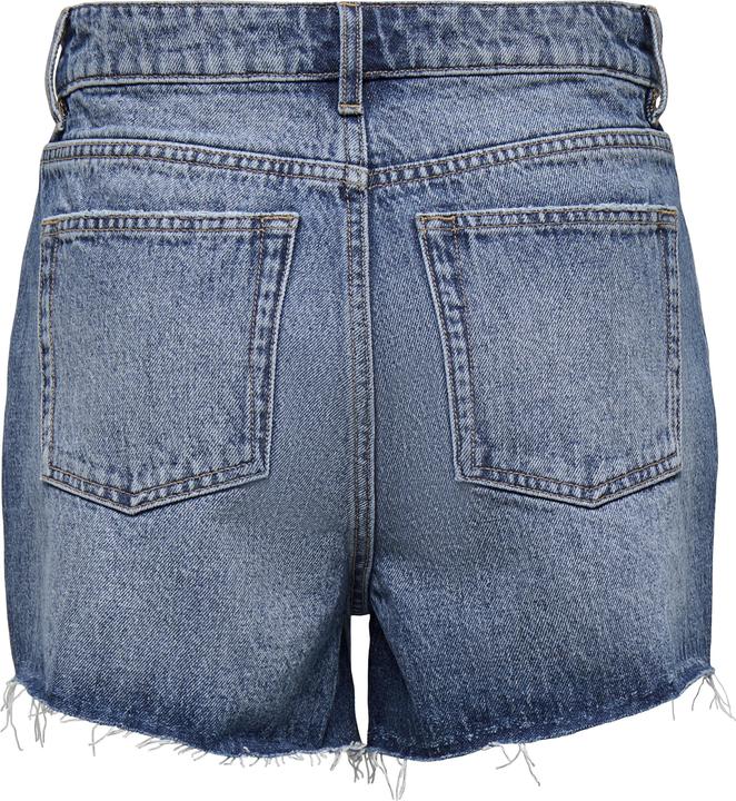 Produktbild Only ONLGABI Hohe Taille Normal geschnitten Jeans-Shorts Jeans-Shorts (XL)