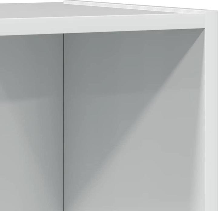 Actual product image VidaXL Bücherregal Hochglanz-Weiss 40x24x109 cm Holzwerkstoff (40 x 24 x 109 cm)