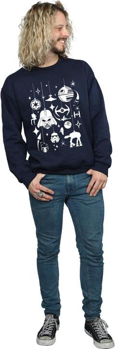 Immagine prodotto Star Wars Christmas Decorations Felpa Uomo (XXL)