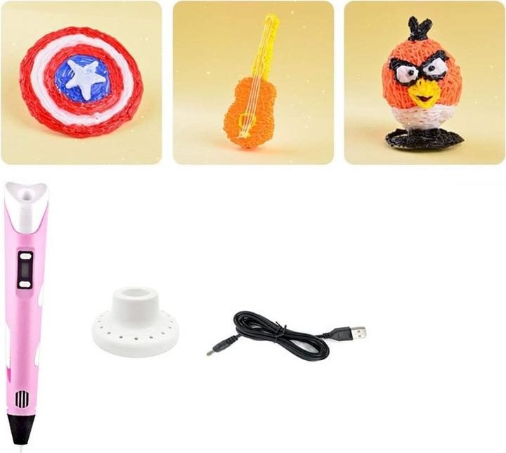 Produktbild Fusion The 3D Printing Pen is designed to create shapes using PLA (Stift)