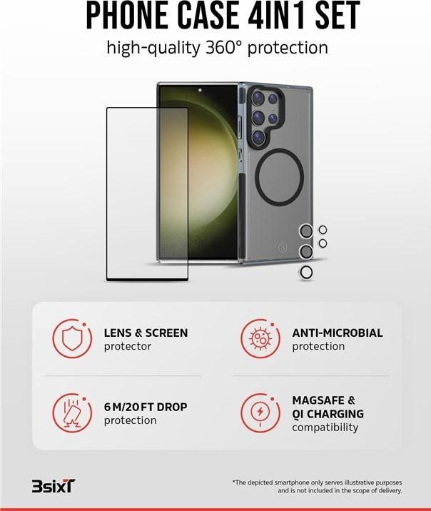 Actual product image 3Sixt 4in1 Protection Bundle (1 Piece, Samsung Galaxy S21)