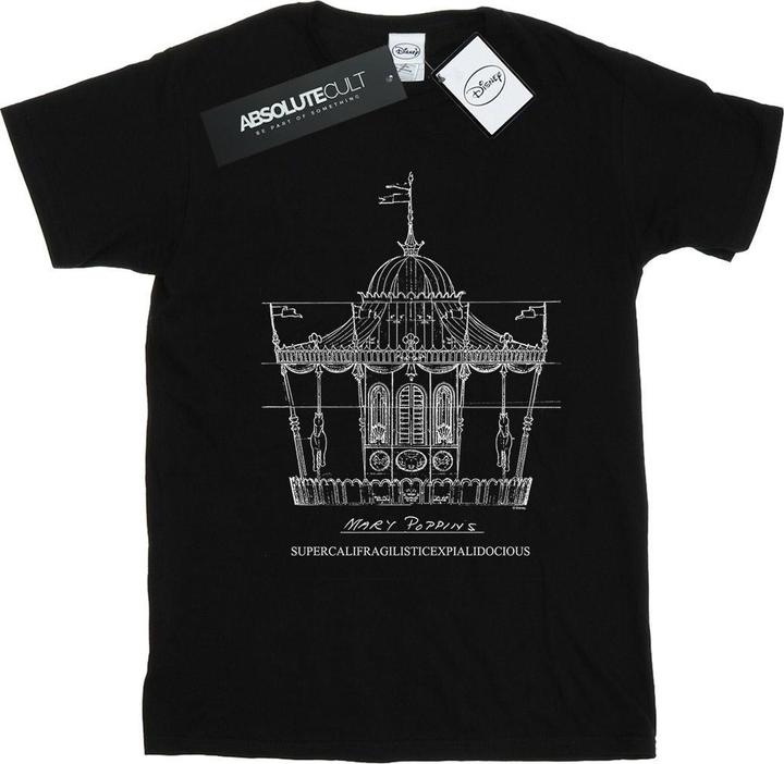Image du produit Disney - T-shirt MARY POPPINS CAROUSEL SKETCH - Femme (L)