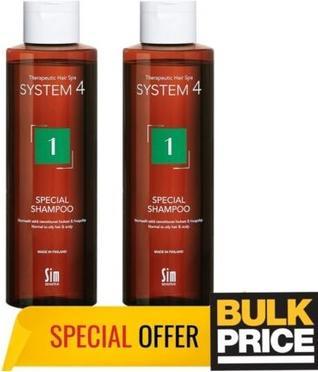System 4 Sim Special Shampoo Nr. 1 Professional Fettiges Haar Kopfhaut ausgleichend (250 ml)