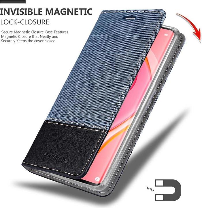 Image du produit Cadorabo Couverture look jeans Book (Huawei Nova 7 Pro 5G)