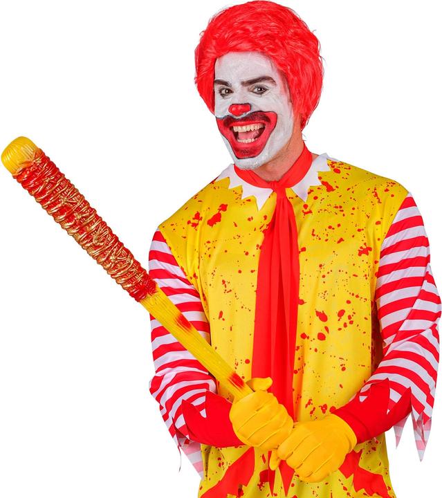 Produktbild Widmann Killer Clown Baseball Schläger mit Stacheldraht 80cm