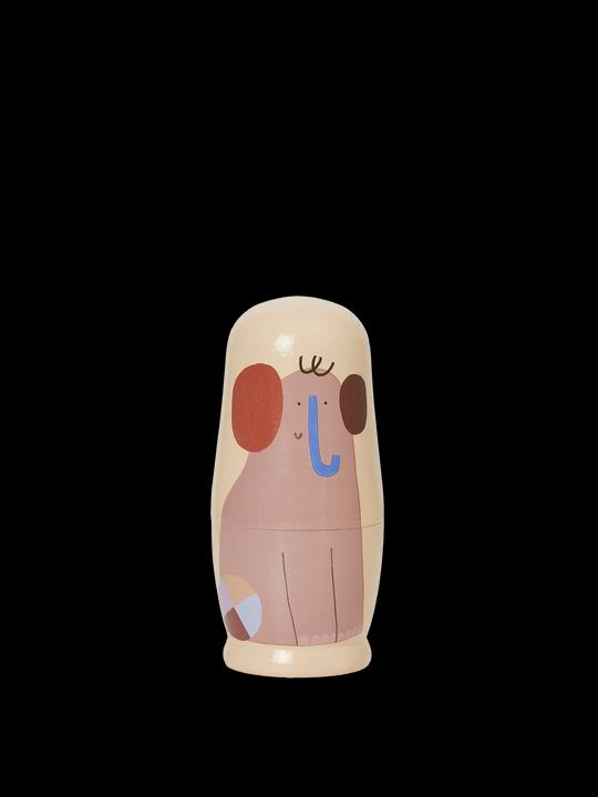 Produktbild Ferm Living Critter Nesting Dolls (Ø 6.5 x 14 cm)