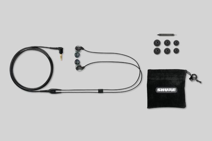 Immagine prodotto Shure Cuffie In-Ear SE112-GR-EFS Grigio Nero (NC, Cablato)