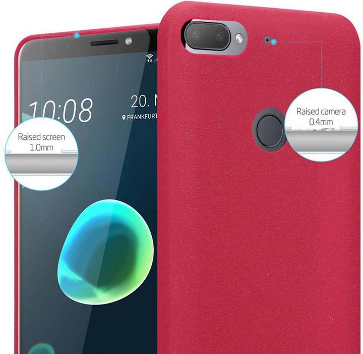 Produktbild Cadorabo TPU Frosted Cover (HTC Desire 12+)
