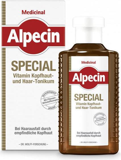 Immagine prodotto Alpecin Vitamine speciali medicinali Tonico per cuoio capelluto e capelli (200 ml)