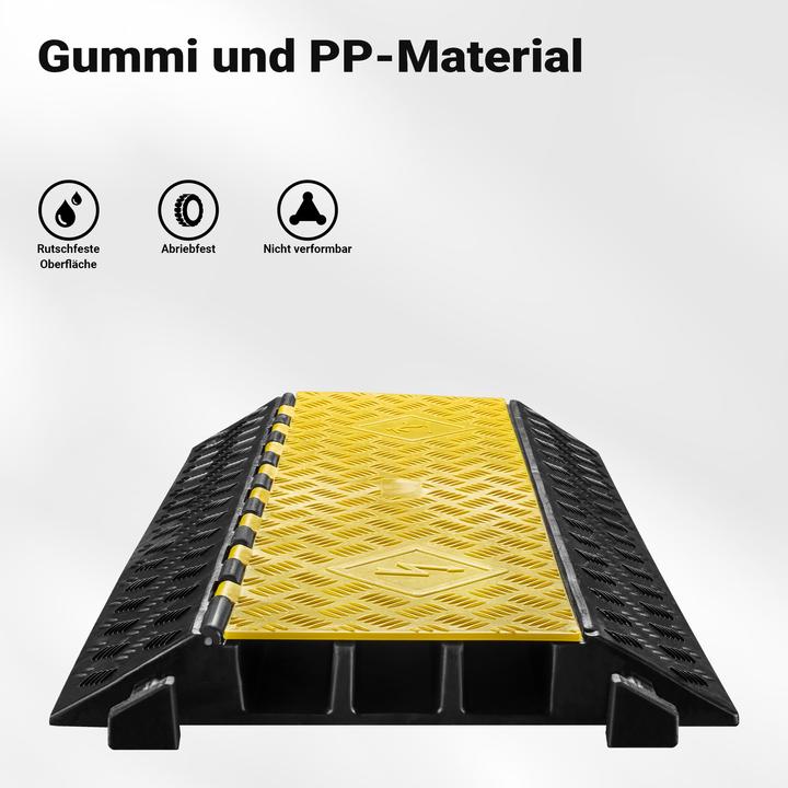 Image du produit Wiltec Canal Pont de câble 50t 40km/h Protection anti-collision 95x49x8cm Canal de câble (Pont de câbles, 95 cm)