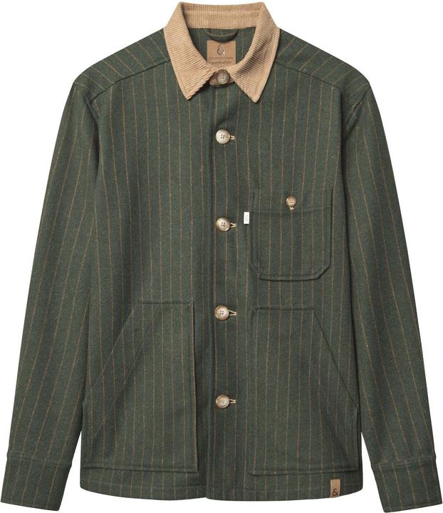 Colours & Sons Hemdjacke Overshirt Pin Stripes