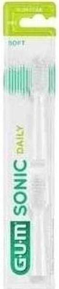 Immagine prodotto GUM Testine di ricambio Sonic Daily bianche (2 x)