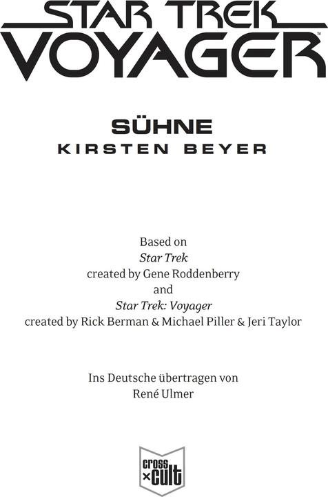 Immagine prodotto Star Trek - Voyager 11: Sühne (Tedesco, Kirsten Beyer, 2018)