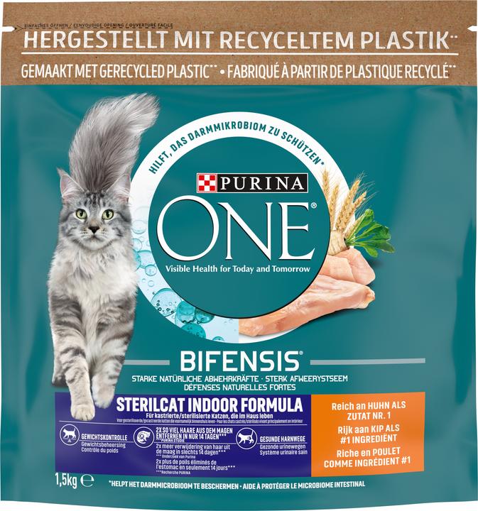 Immagine prodotto Purina ONE Sterilcat Indoor (Adulto, Senior, 1 pz., 1500 g)