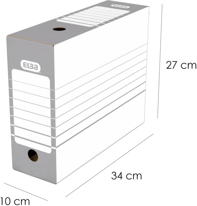 Actual product image Elba Archive box (A4)
