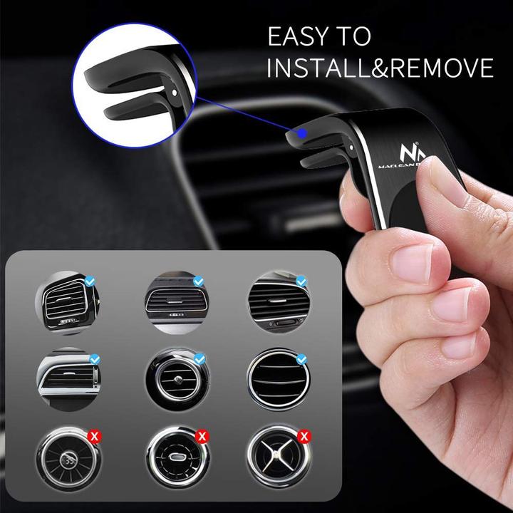 Produktbild Maclean Universal Auto Handyhalterung für Lüftung KFZ Magnet Magnethalterung Smartphone Handyhalter