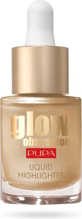 Actual product image Pupa Milano Pupa Glow Obsession All Over Liquid Highlighter (#100 Sunrise, Highlighter)