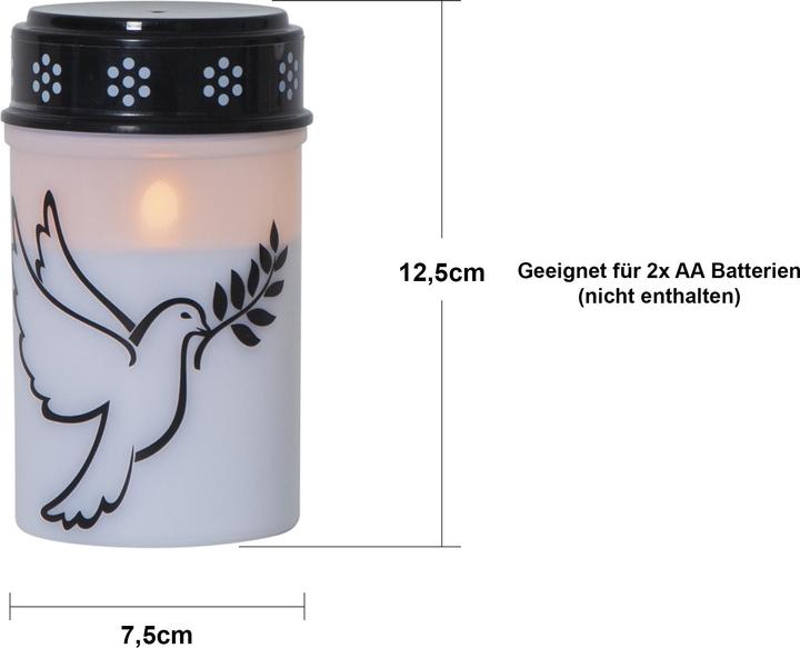Produktbild Star Trading LED Grablicht Dove (1 x)