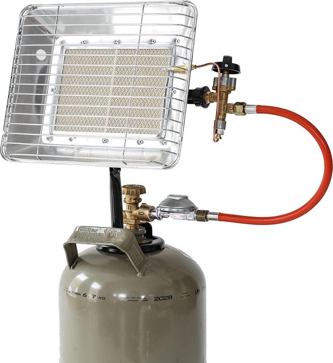 Produktbild Rothenberger Eco Gasheizstrahler 4,2 kW - Silber (35984) (4200 W)