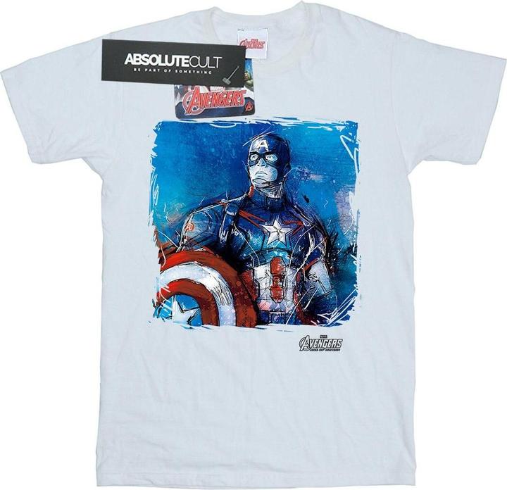 Immagine prodotto Captain America Maglietta Arte Uomo (3XL)