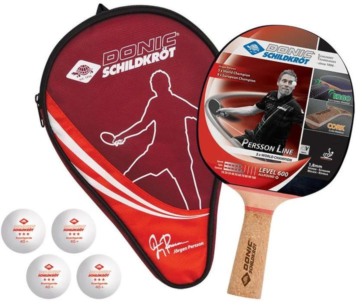 Donic Schildkröt Tischtennis-Geschenkset, Persson 600