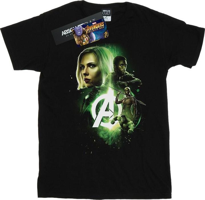 Avengers Infinity War Witwe Panther Team Up TShirt